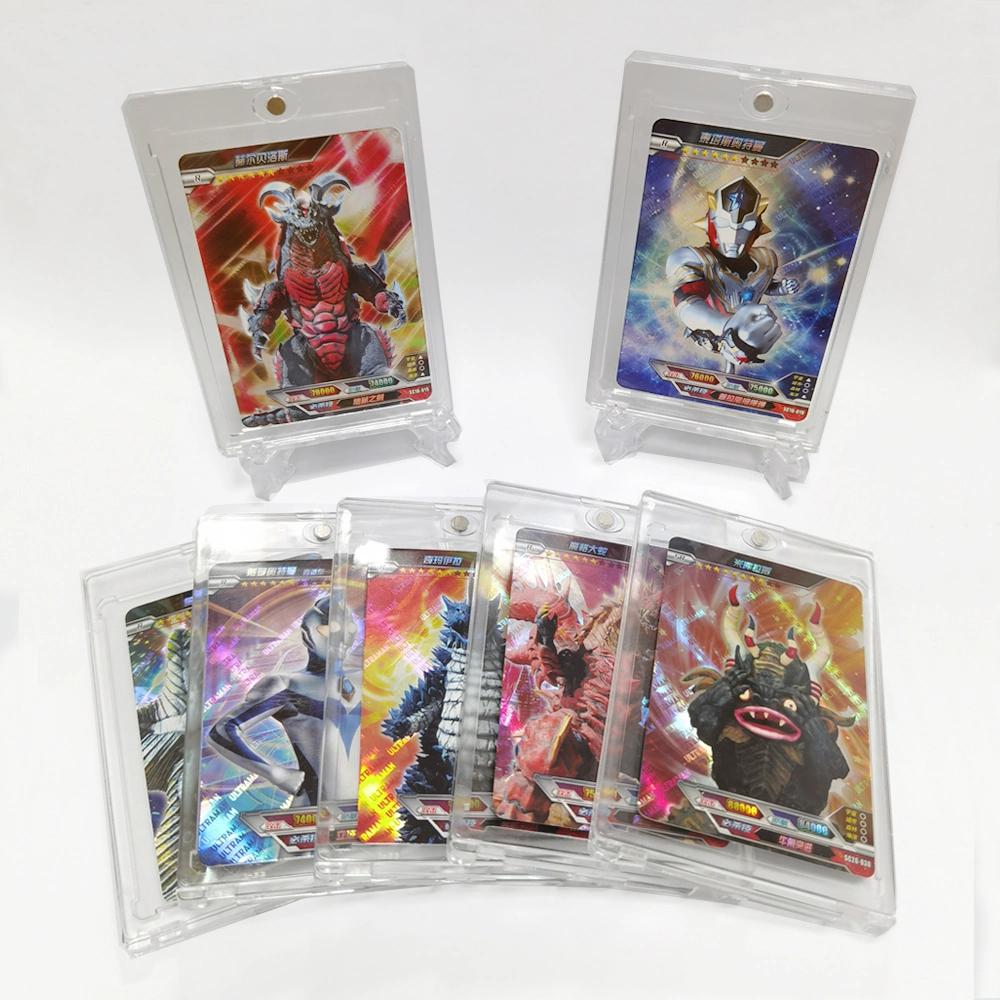 Hot Sale Magnetic Trading Card Holders Ygo Game Card Display Stand Toploaders Touch